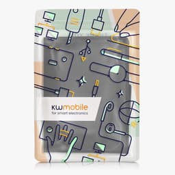 Keukenmachine Hoes - Apparaat Beschermer - Keuken Organisatie - Scheurbestendig Kunststof - null - Zwart Wit — thumbnail 2
