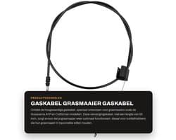 Gaskabel Vervangen 55 inch - Controle Kabel - Universeel - Geschikt voor Grasmaaiers - Onderdeelnummers 427497/532427497 - Schokbestendig - Besturingskabel