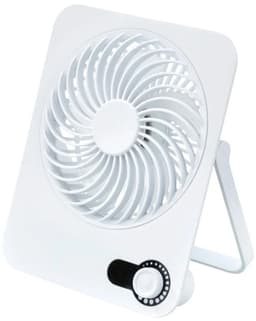 TRONIC® Mini-ventilator 17,5 cm - Werkt op accu - Windkracht: 0-100% - Afmetingen: 14 x 3,7 x 17,5 cm — thumbnail 1