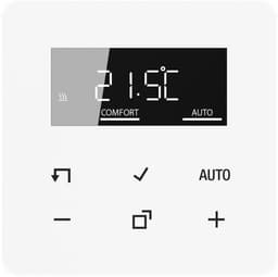 Kamerthermostaat Set - Slimme Regelaar - Temperatuur Instellen - Via App Bedienbaar - DIN 49077 - Alpinewit — thumbnail 4