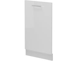 Vaatwasserpaneel - Frontpaneel Keuken - Keukenrenovatie - Wit Hoogglans - 45 cm - Wit