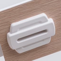 MODENUIT Plafondventilator – Met Verlichting – 132 cm – Metaal en Hout – Wit en Licht Eiken – 5 Bladen — thumbnail 2