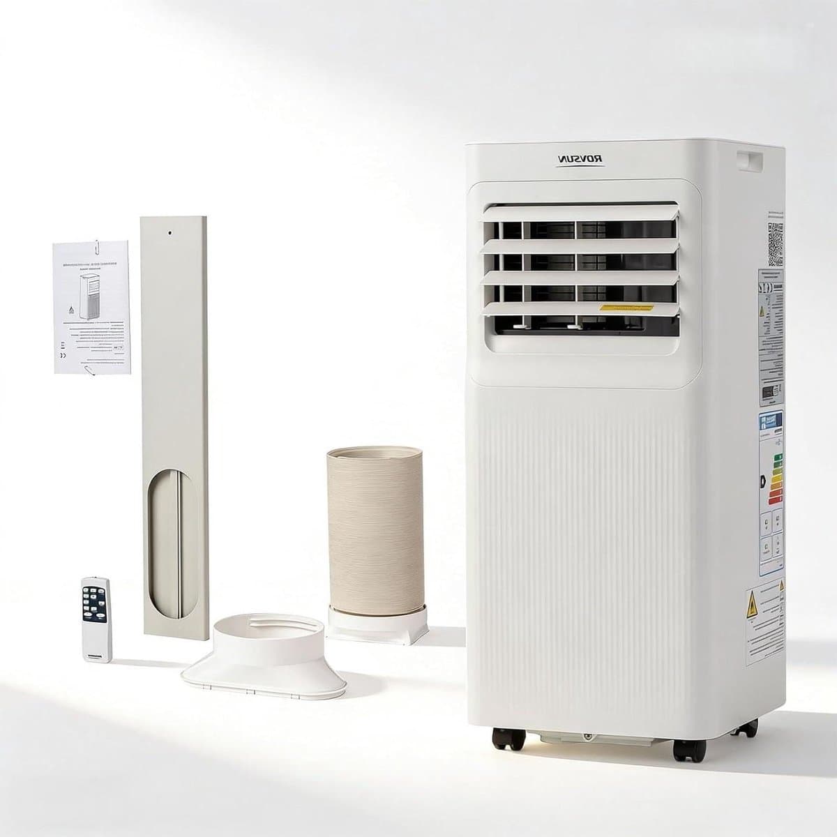 Mobiele Airco - Airconditioner Koeler - Ruimte Koelen - 3-in-1 Functies - 20 m² - Wit — afbeelding 1