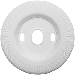 Thermostaat Beschermhoes - Afdekhoes Thermostaat - Muur Afdekken - Perfecte Pasvorm - 125 mm Diameter - Wit — thumbnail 1
