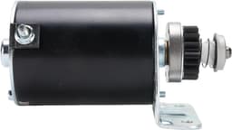 Grasmaaier Startmotor - Starter motor Vervangende motor - Gazon Onderhoud - Stalen Tandwiel 16 Tanden - ca. 169.5x1335 mm - Zwart — thumbnail 1