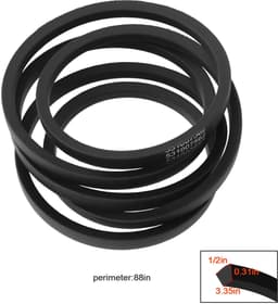 Dailygoods - 42 Inch Grasmaaier Dekriem - Compatibel met en Husqvarna — thumbnail 5