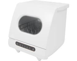 Mini Vaatwasser - Compacte Afwasmachine - Snel Servies Reinigen - 72°C Warm Water - 45 x 45 x 43 cm