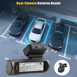 4K Dashcam - Zwart - 3,19 inch - Dubbel Camera Systeem met Nachtzicht - Voor Auto's — thumbnail 5