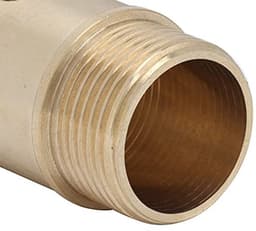 Bruisende sproeikop, 1 inch 32 mm / 1,5 inch 46 mm buitendraad koperen sierwaterschuimvijversproeier sproeikop voor tuin, parken en landschap (1 inch 32 mm) — thumbnail 5