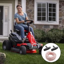 Thijox - Starter touw grasmaaier, kabelkabel grasmaaier, grasmaaier startkabel 3,5 mm, grasmaaier kabel voor tuinonderhoud, vervangingsonderdeel, gebr — thumbnail 4