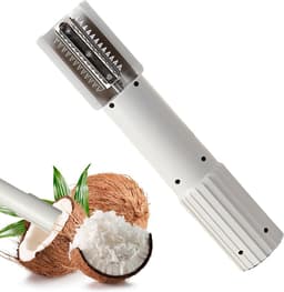 Fruitraspapparaat - Keukenrasp Groenten - Voedselbereiding Vereenvoudigen - Draadloos Automatisch - 24.5 cm - Romig — thumbnail 1