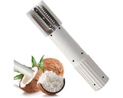 Fruitraspapparaat - Keukenrasp Groenten - Voedselbereiding Vereenvoudigen - Draadloos Automatisch - 24.5 cm - Romig