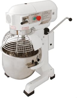 Commerciële Voedsel Mixer / Spiraalmixer - 20 Liter - 3 Versnellingen - 3 Opzetstukken - GRATIS Deeg Schraper. - Maximaal gewicht: 3 kg/Mix — thumbnail 1