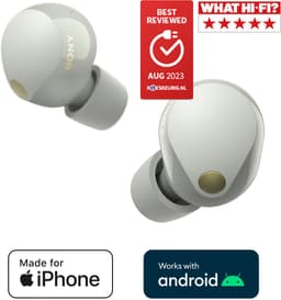 Sony WF-1000XM5 - Volledig draadloze oordopjes met Noise Cancelling (Zilver) — thumbnail 2