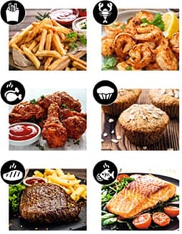 Digitale Heteluchtfriteuse met Oven en Grill - 6 Programma's, 60 Minuten Timer, Eenvoudige Bediening, 1400 Watt — thumbnail 1