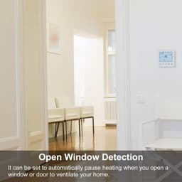 WiFi Smart thermostaat voor elektrische vloerverwarming - 16A - programmeerbaar - Compatibel met Alexa - Tuya Spraak en APP bediening - WLAN — thumbnail 5
