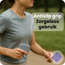Hoesje - Geschikt voor Apple Airpods Pro 3 - Siliconen Hoes met Clip - Silicone Case Cover - Grijs — thumbnail 5