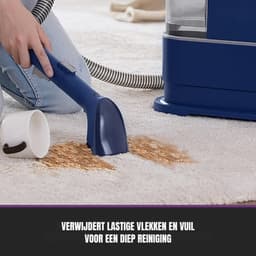 MMP® Tapijtreiniger machine - Tapijtreiniger - Tapijtreiniger apparaat - Blauw - 20cm x 39cm x 30cm — thumbnail 4