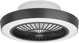 EGLO Sazan Plafondlamp met ventilator - 54,8cm - AC-longer life - Wit/Zwart — thumbnail 1