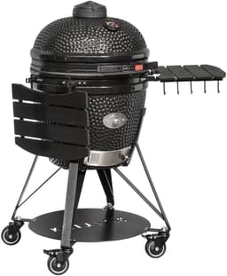 Keij Kamado Pro Large Glanzend Zwart 21 Inch — thumbnail 3