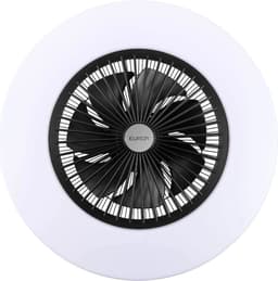 Ceiling fan LRC Black | Lamp en ventilator in 1 | ø 30 cm | 385298 — thumbnail 2
