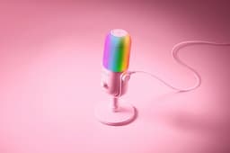 Razer Seiren V3 Chroma - USB Gaming Microfoon - Ruisonderdrukking - RGB - PC - Roze/Quartz — thumbnail 3