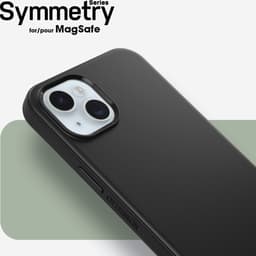 OtterBox Symmetry Apple iPhone 15 Back Cover Zwart Met MagSafe — thumbnail 3