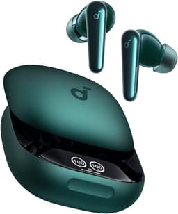 soundcore Liberty 4 Pro van Anker, draadloze oordopjes met iruisonderdrukking, 7 sensoren, realtime adaptieve ruisonderdrukking, 2x sneller opladen, hifi-muziek op studioniveau,6microfoons en Al - Groen — thumbnail 1