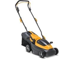 Accu Grasmaaier met 34 cm Snijbreedte en Draagbare Accu's, Ideaal voor de Tuin