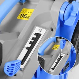 Elektrische grasmaaier 38 cm - 1600 W met 5-traps maaihoogte en 42L opvangmand voor gazons tot 1000 m² — thumbnail 5