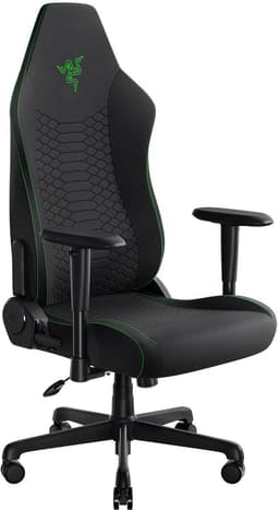 Razer Iskur V2 X - Gaming Stoel - Rughoek 152° - Verstelbaar - Rugsteun - Ergonomisch - Zwart Fabric — thumbnail 1