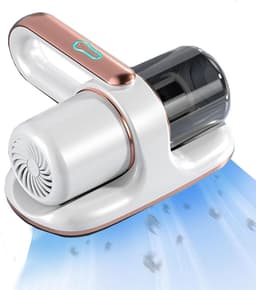 Mite Vacuum Cleaner for Mattresses 13 kPa Extraction with UV Light, HEPA Filter - Destroys 99.99% of All Mites — thumbnail 1