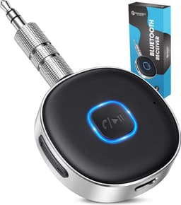 Gadgetplace Bluetooth Receiver Incl. 3.5MM AUX - BT 5.0 - Bluetooth Ontvanger - Handsfree Bellen - Bluetooth Audio Receiver - Bluetooth via AUX — thumbnail 1