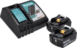 Makita DCL 180 RF B accu stofzuiger 18 V zwart + 2x oplaadbare accu 3.0 Ah + lader — thumbnail 3
