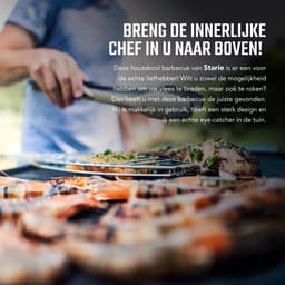 XL Houtskool Barbecue - BBQ - Verrijdbaar - Cilindervorm - Buitenkeuken — thumbnail 3