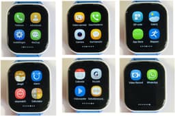 GPSHorlogeKids© - GPS horloge kind - smartwatch kinderen - WhatsApp - 4G videobellen - spatwaterdicht - SOS alarm - SMS - incl. SIM - Edge Blauw — thumbnail 2