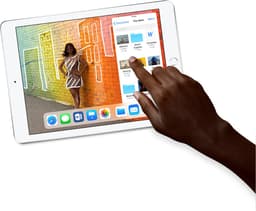 Apple iPad (2018) - 9.7 inch - WiFi + 4G - 32GB - Zilver — thumbnail 5