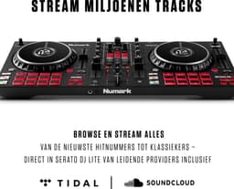 Numark Mixtrack Pro FX - 2 Deck DJ Controller voor Serato DJ met DJ Mixer, Ingebouwde Audio-Interface, Capacitieve Touch Jog-wielen en FX Paddles — thumbnail 2