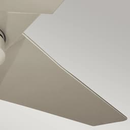 Plafondventilator met verlichting - Jade - 60in / 152cm ventilator - geborsteld nikkel — thumbnail 3