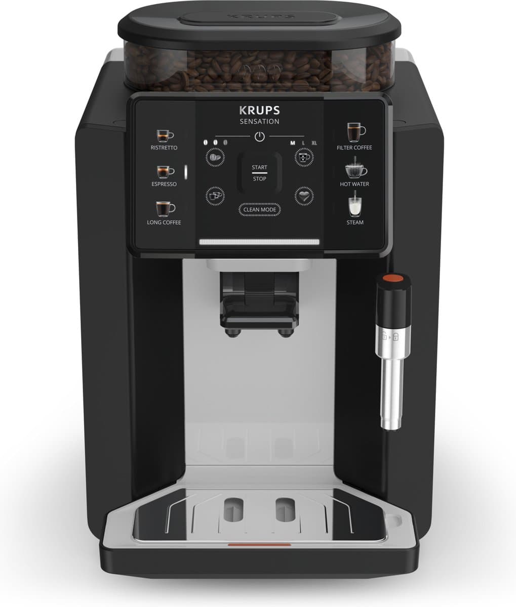 Krups Sensation EA910A EA910A volautomatische espressomachine zwart/nube — afbeelding 1
