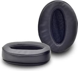 Somstyle Oorkussens Geschikt Voor Sennheiser HD 4.40BT & HD 4.50BT (NC) - 2 Stuks - Eiwitleer - Zwart — thumbnail 1