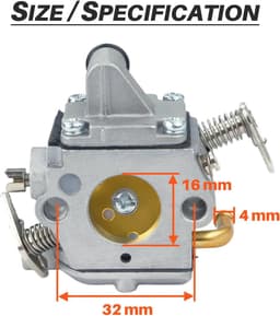 Carburateur Geschikt voor STIHL MS170 MS180 017 018 kettingzagen — thumbnail 5