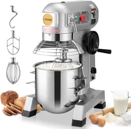 VEVOR Keukenmachine Standmixer 1100W Kneedmachine 18,7L Deegmixer Mixer — thumbnail 1
