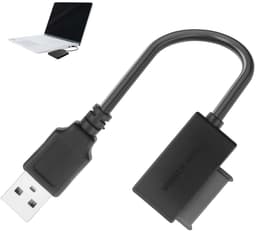 SATA naar USB Adapter - Plug & Play 13-pins Kabel voor Externe HDD, SSD en CD/DVD-ROM Speler — thumbnail 1