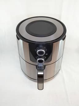 Heteluchtfriteuse - Airfryer - Gezond Eten - Vetvrij Frituren - 4 Liter - Roestvrij Staal — thumbnail 2
