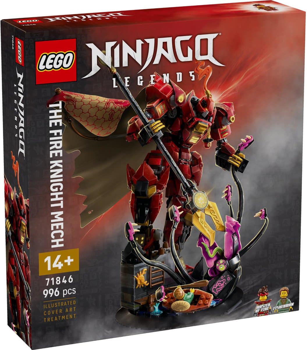 Lego Ninjago 71846 De Vuurriddermecha Bouwstenen — afbeelding 1
