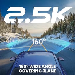 Auto Dashcam 2.5K QHD met 3.4 inch IPS Scherm — thumbnail 5
