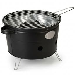 Lomera Draagbare Barbecue - Draagbare BBQ - Houtskoolbarbecue - Houtskool BBQ - Tafel BBQ - Tafelbarbecue - Tafelgrill - Mini BBQ - Camping Barbecue - Barbecue voor Strand - Barbecue voor Park - Barbecue voor Balkon — thumbnail 1