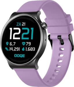 OOQE WATCH CS PRO - Smartwatch Heren en Dames | Geschikt voor iOS en Android | Full HD | Notificaties | Gezondheidsanalyse | Sportanalyse | GPS Koppeling | Bellen | Muziek/Audio Luisteren | Spelletjes | Ergonomisch | Nederlandstalig | Lichtpaars — thumbnail 1