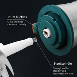 Krachtige Keukenmachine met Vleesmolen (500W) – 5L/6L Roestvrijstalen Kom voor Hakken en Mixen — thumbnail 4